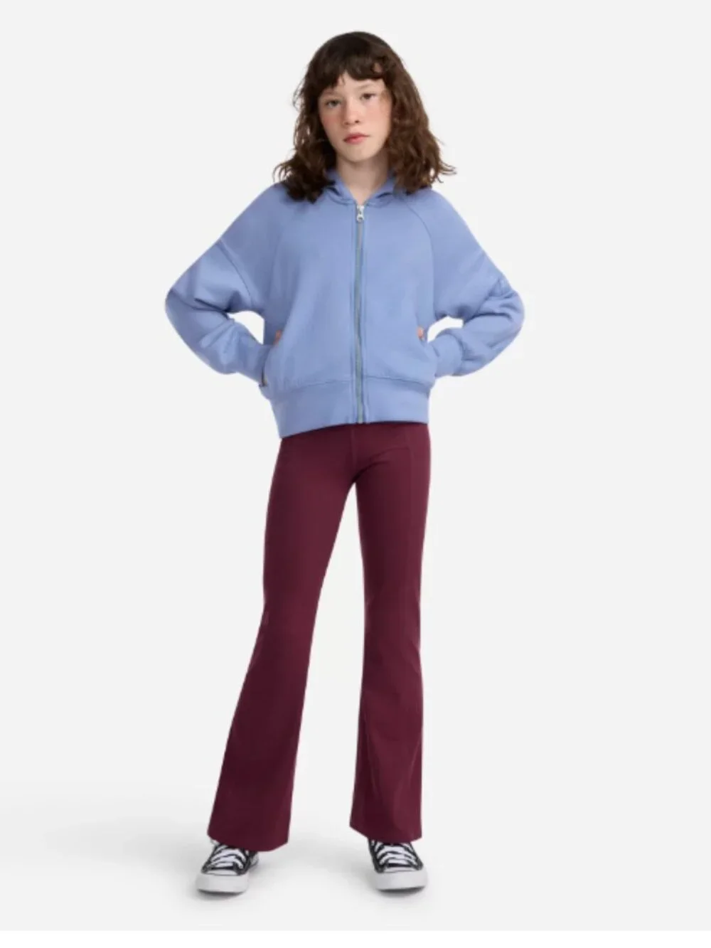 NWT Abercrombie A&F kids neoknit full-zip hoodie